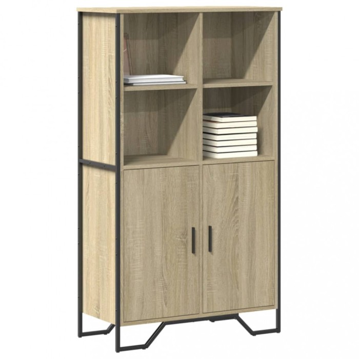 vidaXL Dulap &icirc;nalt, stejar sonoma, 79,5x35,5x137,5 cm, lemn prelucrat 3295308