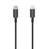 Cablu Date &amp; Incarcare 3A USB-C - APPLE Lightning - 1 Metru (Negru) Setty