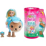 Cumpara ieftin Papusa Barbie Cutie Reveal, Chelsea in costum de ursulet