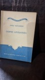 Despre literatura - Vasile Alecsandri