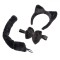 Set Deghizare Pisica, 3 Piese, Negru