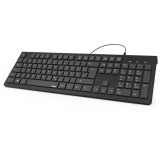 Tastatura Hama KC-200 Basic, US Layout, Negru