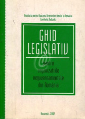 Ghid legislativ pentru organizatiile neguvernamentale din Romania foto