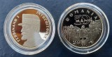 Romania 50 BANI proof 2019 Regele Ferdinand I Intregitorul in capsula transp