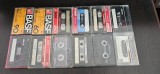 Casete audio vintage din anii '70 și '80 diverse marci BASF ,SONY ,TDK .. LOT 12 BUCATI , NU CUNOSC CE ESTE INREGISTRAT PE ELE !