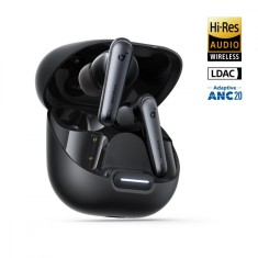 Casti Anker &amp;quot;Liberty 4 NC&amp;quot;, TWS, noise canceling, wireless, tip butoni, pana la 50 ore, negru, &amp;quot;A3947G11&amp;quot; (timbru verde 0.18lei) - 0194644132125 foto