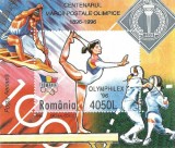 |Romania, LP 1417/1996, Exp. Fil. Int. &quot;Olimphilex &#039;96&quot; Atlanta, col. dant., MNH, Nestampilat