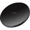 Incarcator Wireless , Fast Charge, 15W, Ultra Slim, compatibil cu iPhone, cablu inclus, Rotund, Negru
