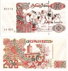 ALGERIA 200 dinars 1992 UNC!!!