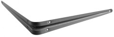 Consola pentru rafturi 100x75 mm, negra, Tolsen foto