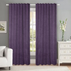 Draperie tip tesatura in cu rejansa transparenta cu ate pentru galerie, Madison, 150x215 cm, densitate 700 g/ml, Arlan, 1 buc
