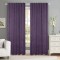 Draperie tip tesatura in cu rejansa transparenta cu ate pentru galerie, Madison, 150x265 cm, densitate 700 g/ml, Arlan, 1 buc