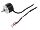 Codor: incremental Ualim: 12&Atilde;&middot;24VDC 360imp/rota&Aring;&pound;ie IP50 ax 6mm, E40S6-360-3-T-24