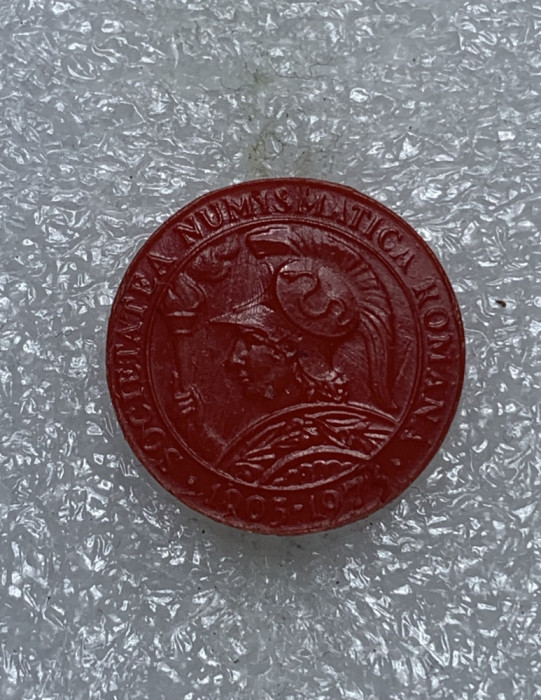 Insigna Societatea Numismatică Rom&acirc;nă 1903-1973