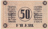 ROMANIA ASIGNATA TIMISOARA 50 FILERI 1919 XF