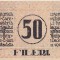 ROMANIA ASIGNATA TIMISOARA 50 FILERI 1919 XF