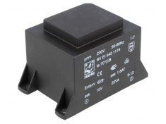 Transformator &icirc;ncapsulat 22VA 230V 15V PCB