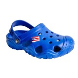 Papuci/saboti, clogs, pentru copii, spuma EVA, albastru, marimea 22, Jose Amorales