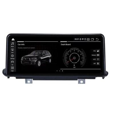 Navigatie Auto Multimedia cu GPS BMW X5 F15 (2013 - 2017), NBT, Android, 4 GB RAM + 64 GB ROM, Internet, 4G, Aplicatii, Waze, Wi-Fi, USB, Bluetooth, M foto