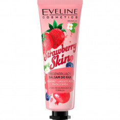 Eveline Cosmetics Strawberry Skin balsam nutritiv pentru mâini cu aroma de capsuni 50 ml