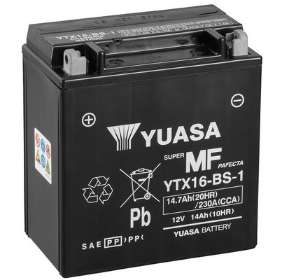 Baterie Moto Yuasa 12V 14Ah 230A YTX16-BS-1 | Okazii.ro