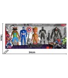 5 Figurine Supereroi cu Automate &icirc;n Cutie