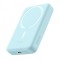 Baterie Externa Wireless Baseus Magnetic Mini, 10000mAh, 30W, PD + FQI, 1 x QI - 1 x USB-C, Albastra PPCX110203