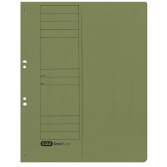 DOSAR CU CAPSE ELBA SMART EYELET A4 1/2, CARTON MANILA 250G/MP, CULOARE VERDE