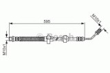Conducta / cablu frana CITROEN C5 II Break (RE) (2004 - 2016) BOSCH 1 987 476 374