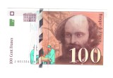 Bancnota Franta 100 francs/franci 1998, stare foarte buna