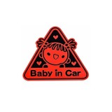 Abtibild Baby in Car auto decorativ pentru exterior Cod: YGT-14