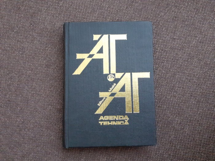 Aurel Badescu - Agenda tehnica (Editia: 1974)