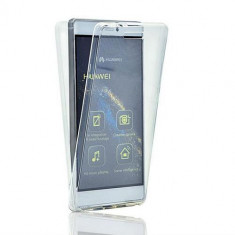 Husa Telefon Silicon Huawei P8 Lite Clear Ultra Thin Front+Back