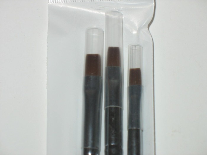 Set 3 pensule aplicare Gel UV