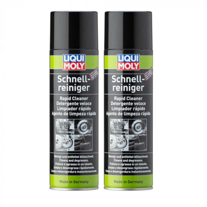 Pachet 2 x Spray Liqui Moly pentru curatare rapida sistem franare 500 ml