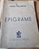 Epigrame - Ionel Valentir cu dedicatie