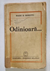 ODINIOARA ... de RADU D. ROSETTI ,1942 foto
