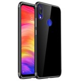 Husa XIAOMI RedMi Note 7 - Plating Soft (Negru)