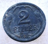 1.440 UNGARIA WWII 2 FILLER 1944 BP, Europa, Zinc