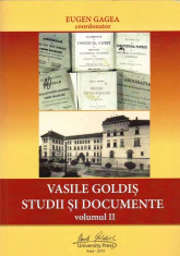 Vasile Goldi?. Studii ?i documente, vol. II - activitate didactica ?i pedagogica foto