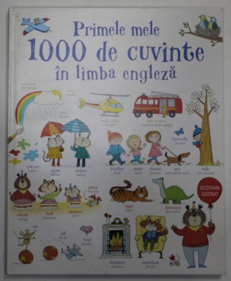 PRIMELE MELE 1000 DE CUVINTE IN LIMBA ENGLEZA de MAIRI MACKINNON , ilustratii de FRANCESCA ALLEN si LAURA HAMMONDS , 2018 foto