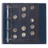 Set 2 folii pentru monede, Compact A4, pentru 30 monede de pana la 44 mm