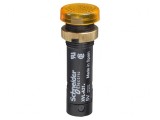 Lampă de control LED galbenă 48V &Oslash;12mm IP40