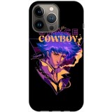 Husa compatibila cu Apple iPhone 14 Pro Max model See you Space Cowboy, Silicon, TPU, Viceversa, Transparent, Carcasa