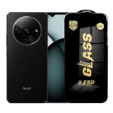 Folie de Protectie pentru Xiaomi Redmi A3x, TEO, Sticla Securizata ESD, Margini Negre, Rezistenta la Zgirieturi, Antistatica, 0.35 mm, Transparenta