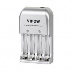 Incarcator Vipow 3 in 1 PFC001, 4 x AA, 4 x AAA foto