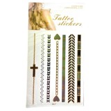 Set 7x Tatuaje Temporare, Zamo&reg;, Boho Tribal, UJ-7, Rezistente la Apa, Diverse Modele si Dimensiuni,