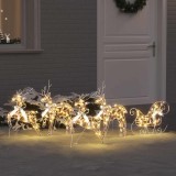 Cumpara ieftin Reni LED 5 buc. 40 LED-uri Multicolor 42 x 15 x 64 cm PET