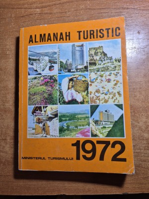 almanah turistic - din anul 1972 foto