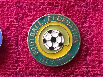 Insigna fotbal - Federatia de Fotbal din VANUATU foto